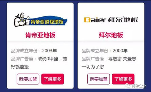木地板品牌大事记|拜尔荣2017中国地板消费者喜爱十大品牌