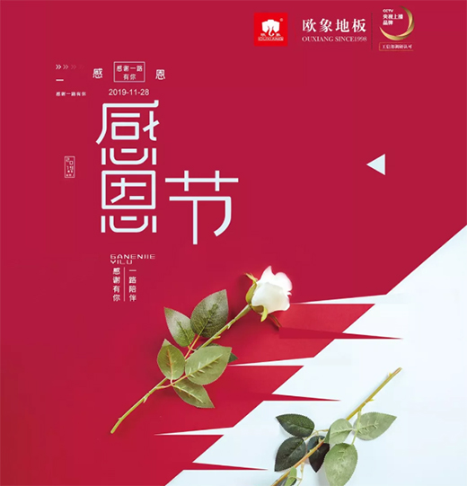 风雨22年，欧象地板感恩有你!
