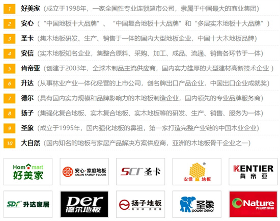 悠享生活质感,揭秘十大知名木地板品牌